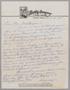 Letter: [Handwritten letter from William L. Gatz to Mr. and Mrs. Daniel W. Ke…