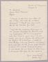Letter: [Handwritten Letter from Miriam Enz to Daniel W. Kempner, August 25, …