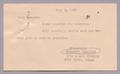 Thumbnail image of item number 1 in: '[Letter from Fishburn Cleaners to Jeane Kempner, June 3, 1953]'.