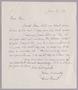 Letter: [Handwritten Letter from Erich Freund to Daniel W. Kempner, January 2…