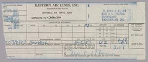 [Invoice for Ticket, February 1954]