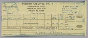 [Receipt for Ticket, February 1954]