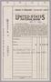 Text: [Invoice for Check to United States National Bank, July 1954]