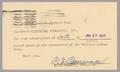 Primary view of [Invoice for a Subscription from Galveston Historical Foundation, Inc., Jan 15, 1955]