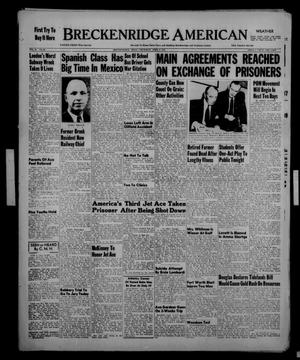 Breckenridge American (Breckenridge, Tex.), Vol. 33, No. 68, Ed. 1 Thursday, April 9, 1953