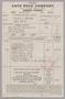 Primary view of [Invoice for Caladiums, February 16, 1955]