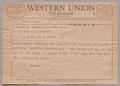 Primary view of [Telegram from Donald Myer to Daniel W. and Jeane Kempner, December 30, 1955]