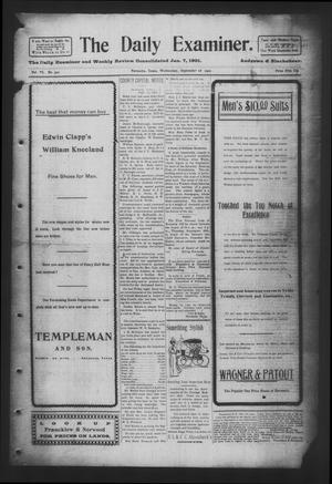 The Daily Examiner. (Navasota, Tex.), Vol. 6, No. 300, Ed. 1 Wednesday, September 18, 1901