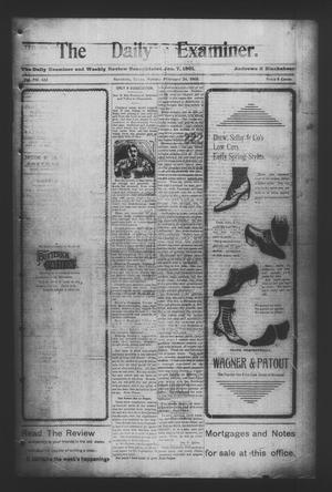 The Daily Examiner. (Navasota, Tex.), Vol. 7, No. 122, Ed. 1 Monday, February 24, 1902