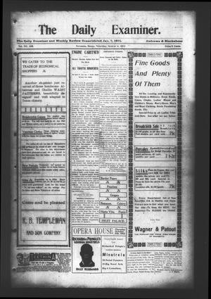 The Daily Examiner. (Navasota, Tex.), Vol. 7, No. 305, Ed. 1 Saturday, October 4, 1902