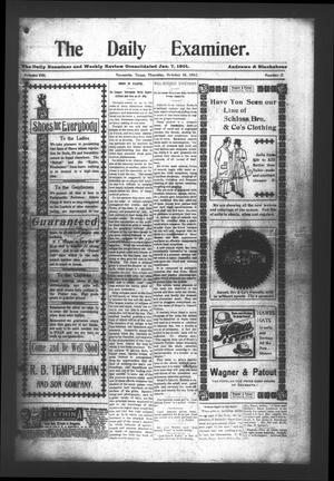 The Daily Examiner. (Navasota, Tex.), Vol. 8, No. 2, Ed. 1 Thursday, October 16, 1902