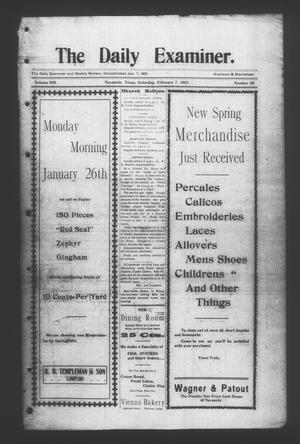 The Daily Examiner. (Navasota, Tex.), Vol. 8, No. 98, Ed. 1 Saturday, February 7, 1903