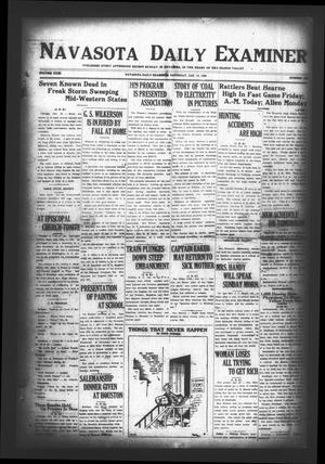 Primary view of object titled 'Navasota Daily Examiner (Navasota, Tex.), Vol. 31, No. 292, Ed. 1 Saturday, January 19, 1929'.