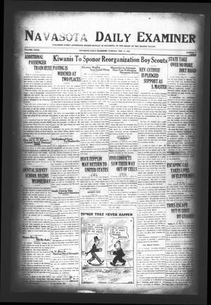 Navasota Daily Examiner (Navasota, Tex.), Vol. 32, No. 8, Ed. 1 Tuesday, February 19, 1929