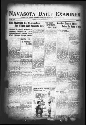 Navasota Daily Examiner (Navasota, Tex.), Vol. 32, No. 22, Ed. 1 Thursday, March 7, 1929