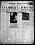 Thumbnail image of item number 1 in: 'Brenham Banner-Press (Brenham, Tex.), Vol. 56, No. 94, Ed. 1 Friday, July 14, 1939'.