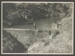 Primary view of object titled '[Dam in Davis Mountain Resort]'.