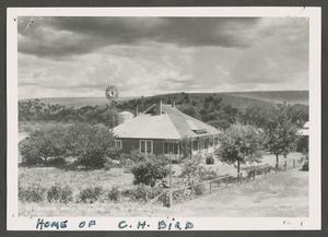 Primary view of object titled '[Home of C. H. Bird]'.