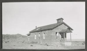 Primary view of object titled '[Chapel at Old Fort Davis]'.