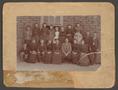 Photograph: [Mrs. Mattie Belle Anderson and Students]