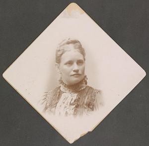 Primary view of object titled '[Portrait of Mrs. Nancy Whitaker Keesey]'.