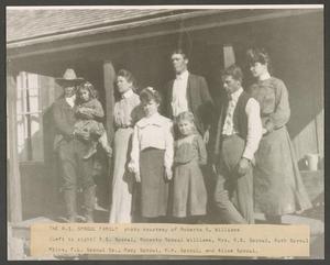 [R. S. Sproul Family Posing on Porch]