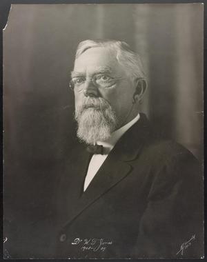 Primary view of object titled '[Portrait of Dr. W. T. Jones]'.