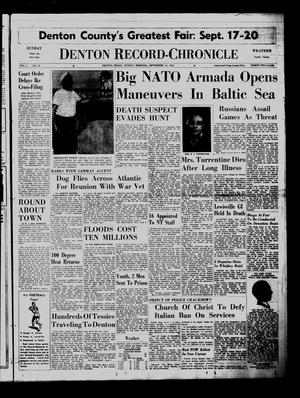 Denton Record-Chronicle (Denton, Tex.), Vol. 50, No. 28, Ed. 1 Sunday, September 14, 1952