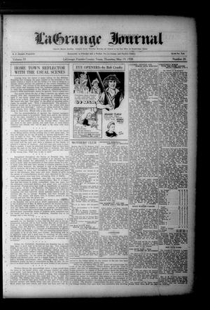 La Grange Journal (La Grange, Tex.), Vol. 59, No. 20, Ed. 1 Thursday, May 19, 1938