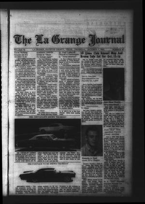 The La Grange Journal (La Grange, Tex.), Vol. 86, No. 40, Ed. 1 Thursday, October 7, 1965