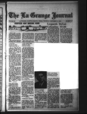 The La Grange Journal (La Grange, Tex.), Vol. 86, No. 44, Ed. 1 Thursday, November 4, 1965