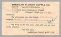 Primary view of [Postcard from the American Florist Supply Co. to D. W. Kempner, May 29, 1950]