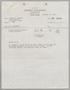 Primary view of [Invoice for Items from Semmes Nurseries, December 13, 1950]