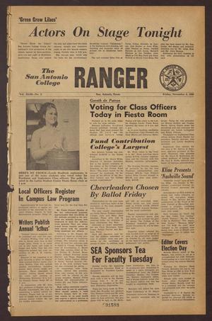 The San Antonio College Ranger (San Antonio, Tex.), Vol. 43, No. 8, Ed. 1 Friday, November 8, 1968