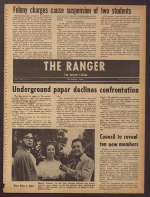 Primary view of object titled 'The Ranger (San Antonio, Tex.), Vol. 45, No. 3, Ed. 1 Friday, September 18, 1970'.