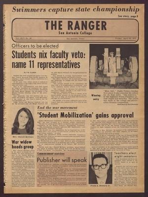 The Ranger (San Antonio, Tex.), Vol. 45, No. 26, Ed. 1 Friday, April 30, 1971