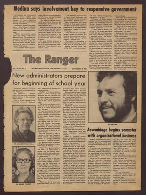 The Ranger (San Antonio, Tex.), Vol. 48, No. 2, Ed. 1 Friday, September 7, 1973