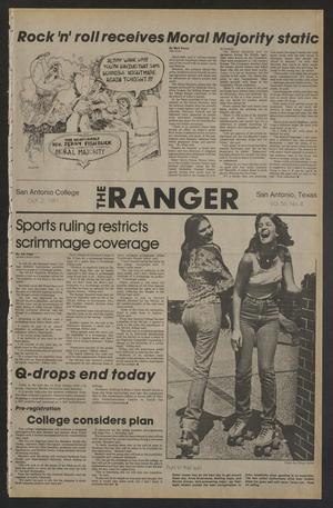 Primary view of object titled 'The Ranger (San Antonio, Tex.), Vol. 56, No. 4, Ed. 1 Friday, October 2, 1981'.