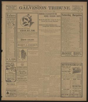 Primary view of object titled 'Galveston Tribune. (Galveston, Tex.), Vol. 25, No. 163, Ed. 1 Friday, June 2, 1905'.