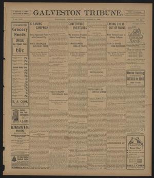 Primary view of object titled 'Galveston Tribune. (Galveston, Tex.), Vol. 25, No. 221, Ed. 1 Wednesday, August 9, 1905'.