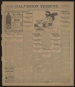 Primary view of object titled 'Galveston Tribune. (Galveston, Tex.), Vol. 25, No. 232, Ed. 1 Tuesday, August 22, 1905'.