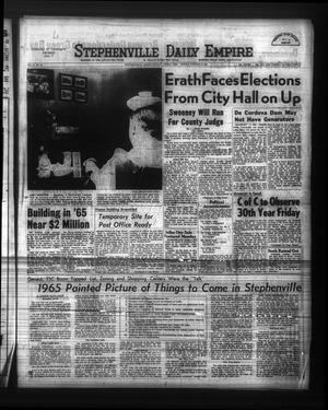 Primary view of object titled 'Stephenville Daily Empire (Stephenville, Tex.), Vol. 17, No. 87, Ed. 1 Sunday, January 2, 1966'.