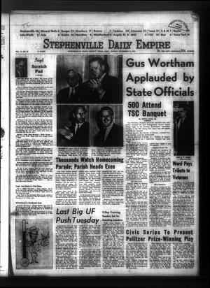 Primary view of object titled 'Stephenville Daily Empire (Stephenville, Tex.), Vol. 18, No. 52, Ed. 1 Sunday, November 13, 1966'.