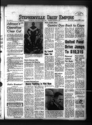 Stephenville Daily Empire (Stephenville, Tex.), Vol. 18, No. 54, Ed. 1 Wednesday, November 16, 1966