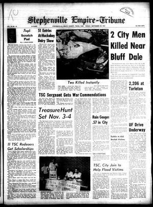 Stephenville Empire-Tribune (Stephenville, Tex.), Vol. 98, No. 39, Ed. 1 Friday, September 29, 1967