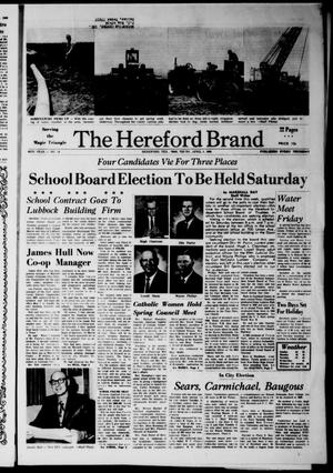 The Hereford Brand (Hereford, Tex.), Vol. 68, No. 14, Ed. 1 Thursday, April 3, 1969