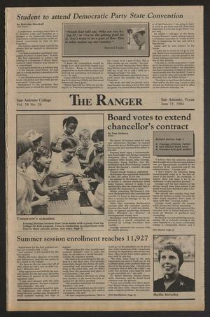 The Ranger (San Antonio, Tex.), Vol. 58, No. 26, Ed. 1 Friday, June 15, 1984