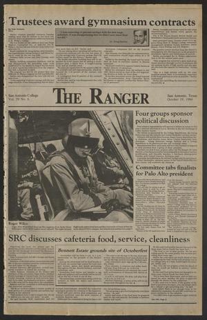 The Ranger (San Antonio, Tex.), Vol. 59, No. 6, Ed. 1 Friday, October 19, 1984