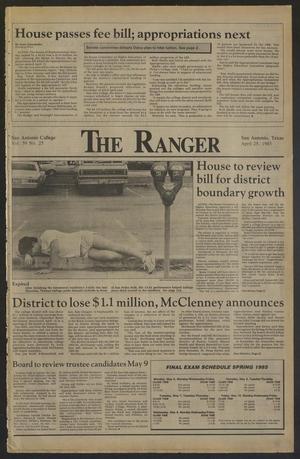The Ranger (San Antonio, Tex.), Vol. 59, No. 25, Ed. 1 Thursday, April 25, 1985