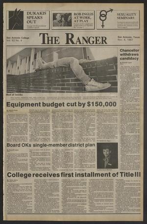 The Ranger (San Antonio, Tex.), Vol. 62, No. 9, Ed. 1 Friday, November 6, 1987